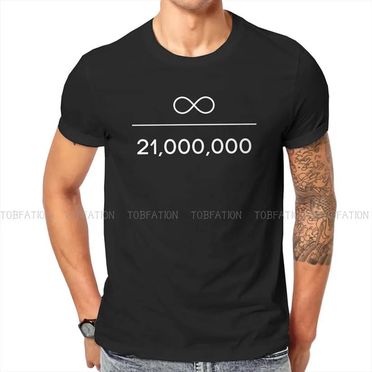 Bitcoin Infinity Divided By 21 Million T-shirt - My Store